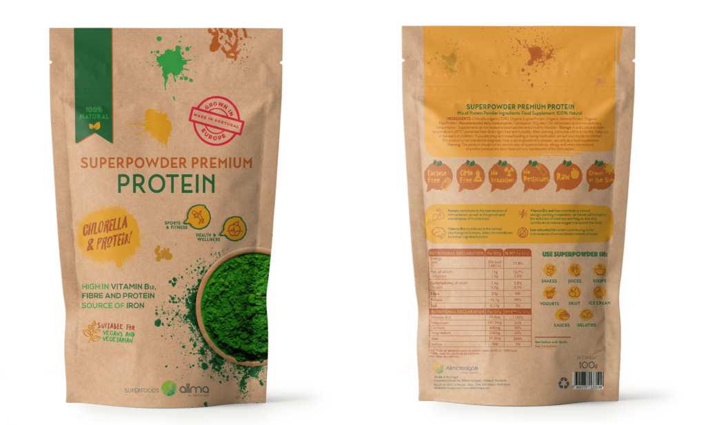 Allmicroalgae - Meet ALLMA! The EU Brand of Portuguese microalgae